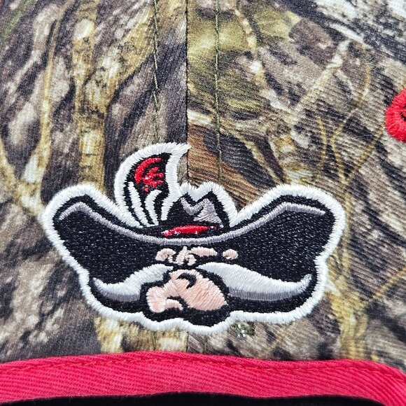 UNLV Camouflage Baseball Cap Embroidered Logo Hey Reb NCAA Adjustable Hat - Picture 4 of 13